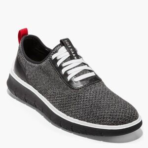 Generation ZeroGrand Men's Black Gray Stitchlite Sneaker - Size 11 US & 44 EUR